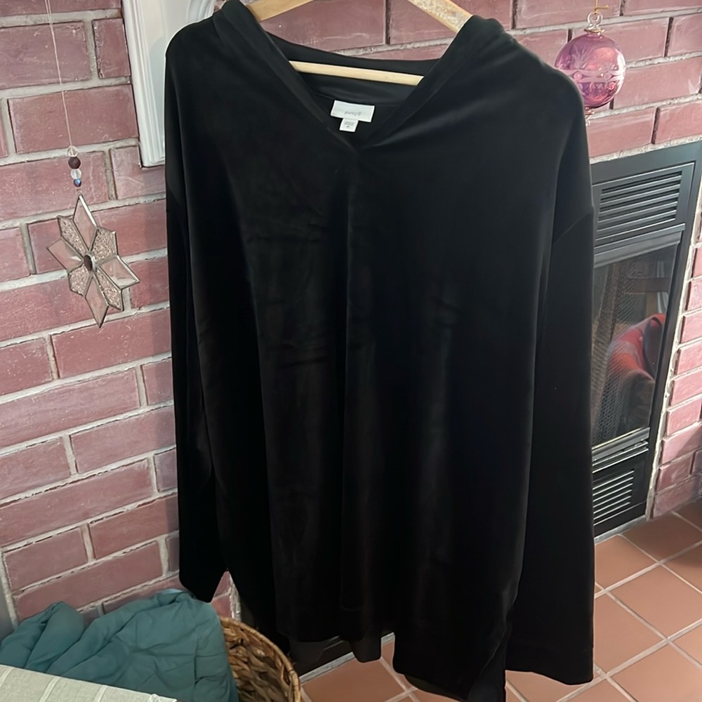 J Jill Pure Jill velour top